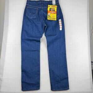 NEW Wrangler Mens 34x34 Cowboy Cut Original Rodeo Denim Jeans 13MWZ